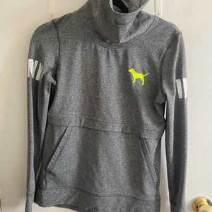 Victoria’s Secret PINK track cowl neck jacket